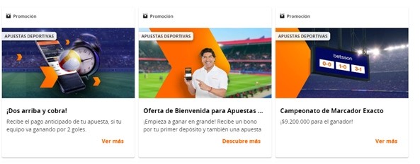 Promociones destacadas - Betsson Chile Promociones destacadas - Betsson Chile