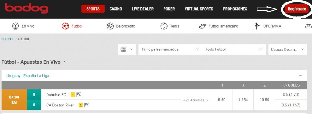 registrarse en Bodog registrarse en Bodog