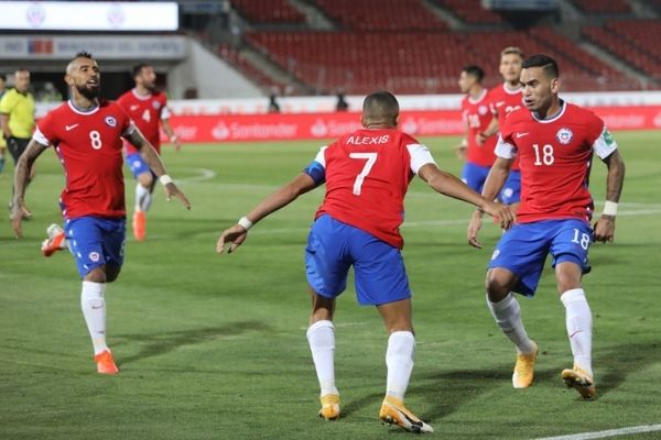 Fotografía clasificatorios del Mundial de Catar jornadas 3 y 4 selección chilena