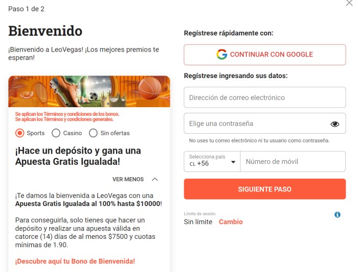 registrarse en leovegas registrarse en leovegas
