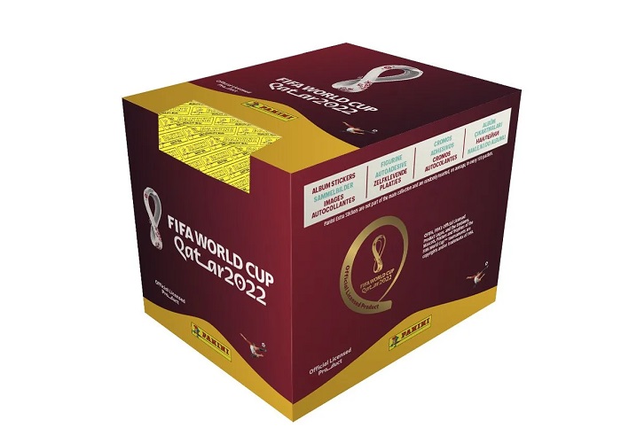 caja de cromos del álbum del mundial de Fútbol caja de cromos del álbum del mundial de Fútbol
